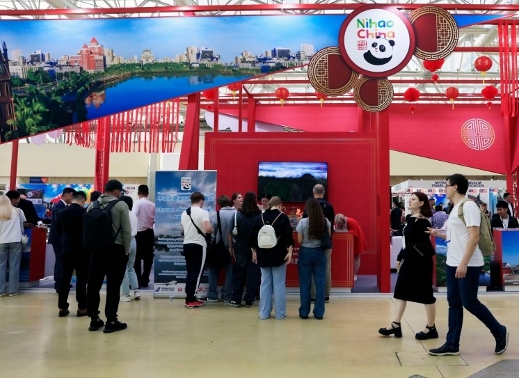 中国展台惊艳亮相第三十届俄罗斯旅游展OTDYKH