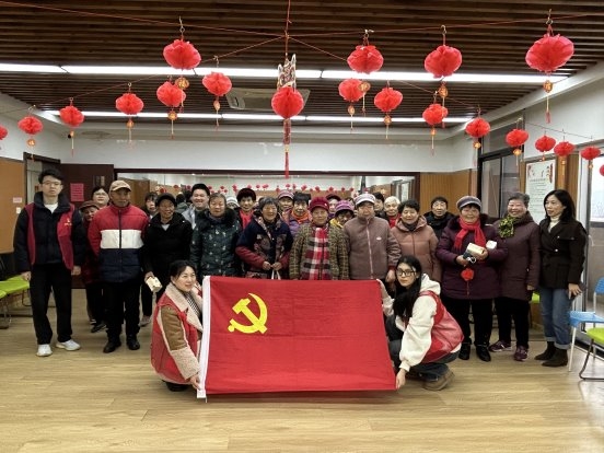 小手拉大手,汤圆暖心头